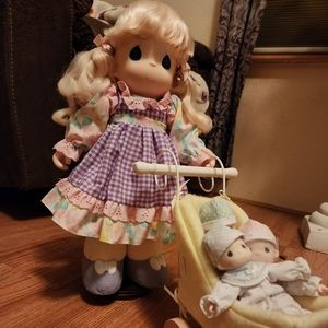 Precious Moments - Angie and Triplets